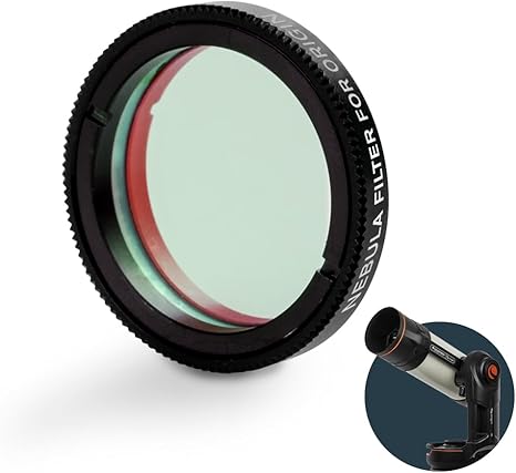 Celestron Nebula Narrowband Astroimaging Filter – Exclusively for Origin | Tri-Band Narrowband Filter, Isolates Hα, Hβ & OIII, Reveals Emission Nebulae, Optimized for Celestron Origin f/2.2
