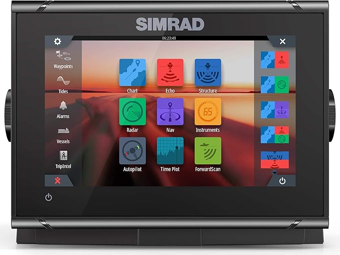 Simrad GO7 XSR - 7-inch Chartplotter (No Transducer) with C-MAP Discover Chart Card