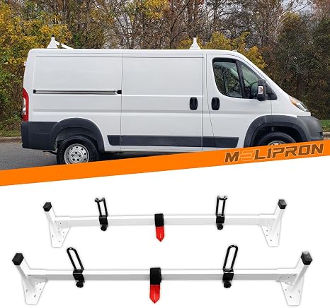 Van Roof Ladder Rack Fit for Ford Transit, 500 lbs Capacity