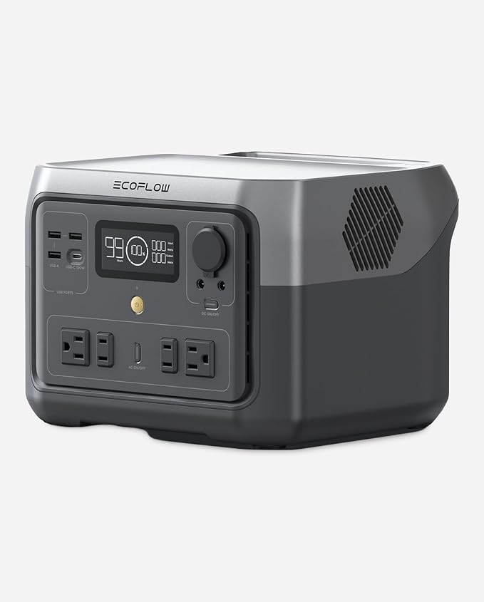 EF ECOFLOW Portable Power Station River 2 Max 500, 499Wh 500W