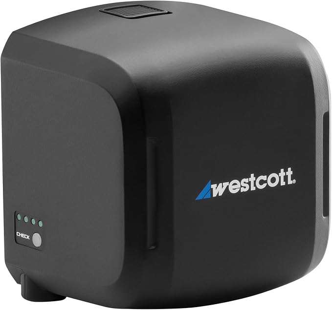 Westcott FJ ProMax AC/DC Battery & Power Adapter for FJ800 & FJ400 II Strobes - 5000mAh | FJ400 II Strobes - 5000mAh, adapter for FJ800