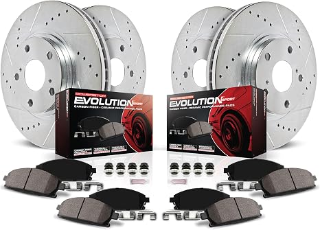 PowerStop Z23 Performance Brake Pad & Rotor Kit Front & Rear K800