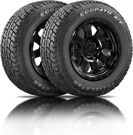 Set of 2 Travelstar Ecopath AT All Terrain 235/75R15 109S XL SUV Tire