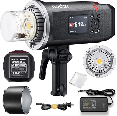 Godox AD600BMII AD600BM II 600Ws Outdoor Flash, HSS 1/8000s, 2.4G Wireless
