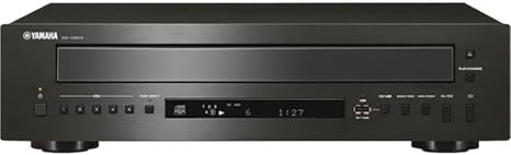 Yamaha Audio Yamaha CD-C603 5-Disc CD Changer with USB Playback, Black (Renewed)