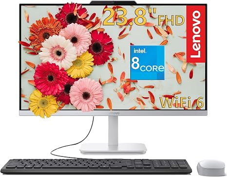 Lenovo 2026 24" FHD All-in-One Desktop Computer 16GB RAM 1TB PCIe SSD