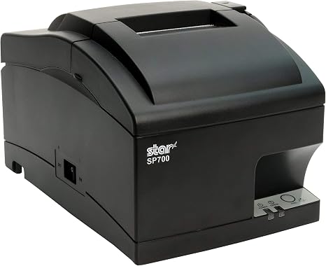 Star Micronics SP742ME Ethernet (LAN) Impact Receipt Printer with Auto-cutter and Internal Power Supply - Gray (Renewed)