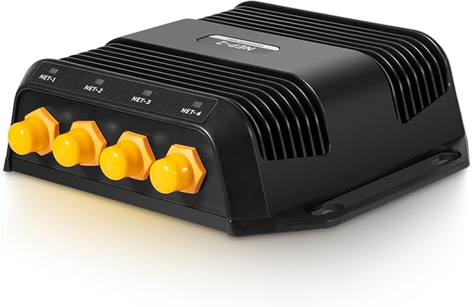 NEP-2 Network Expansion Port for Simrad, 5-Port Marine Ethernet Hub for Lowrance, Connecting Displays Radar and Echosounders, 000-10029-001