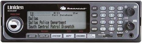Uniden BCD536HP HomePatrol Series Scanner with Wi-Fi, TrunkTracker V, Backlit Keypad & LCD, Control Channel Only Scanning, S.A.M.E. Weather Alert, USA/Canada Radio Database
