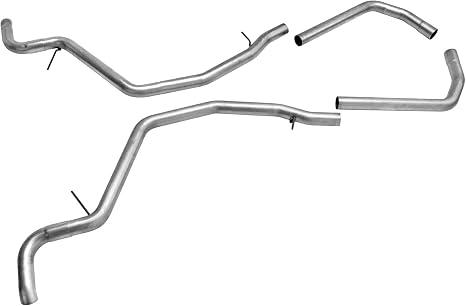 Flowmaster 817413 Header-Back Exhaust System Pipe Kit for Chevy Impala V8 Engine