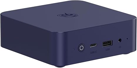 Beelink Mini PC, EQ mini Intel 18A 304, 12G LPDDR5 RAM 512G UFS3.1 | Mini Computer 24 TOPS AI compute, Dual M.2 2280 PCle 4.0 Slots, Dual Thunderbolt 4 ports/10Gbps LAN/WiFi6E/BT5.2