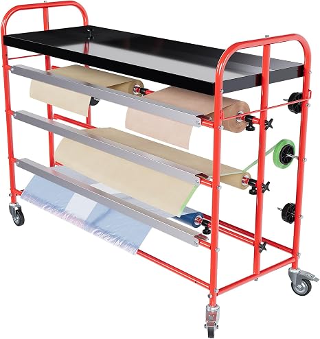 36" Multi-Roll Masking Paper Machine W/Storage Trays