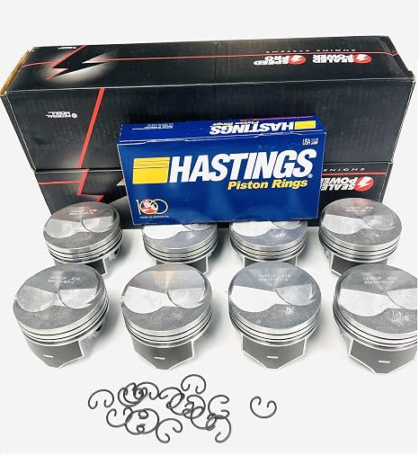 Chevy 7.4/454 Speed Pro H693CP Hypereutectic 22cc Dome Pistons & MOLY Rings Kit. Click over size needed before placing in Cart!! (STD or 4.250)