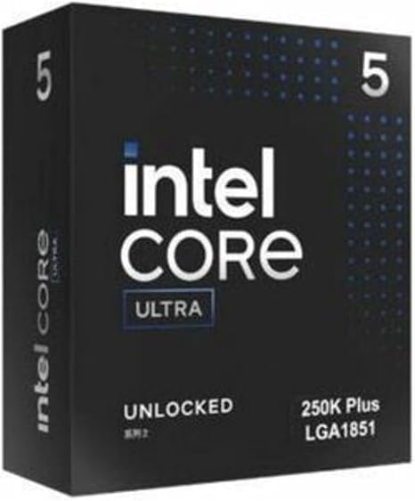 Intel® Core™ Ultra 5 Processor 250K Plus 18 cores (6 P-cores + 12 E-cores) up to 5.3 GHz