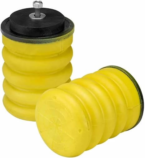 SuperSprings SSR-290-54 Left and Right Rear Yellow SumoSprings fits 1993 1999 P30 P32 4x2 | Reduces Rear End Sag, Decreases Vibration & Stabilizes Sway