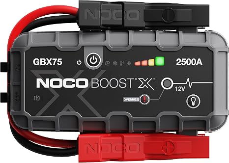 NOCO Boost GBX75 2500A UltraSafe Jump Starter, 12V Lithium Battery Booster
