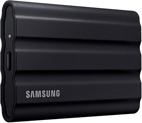 Samsung T7 Shield Portable SSD 1TB, USB 3.2 Gen 2, Up to 1,050 MB/s