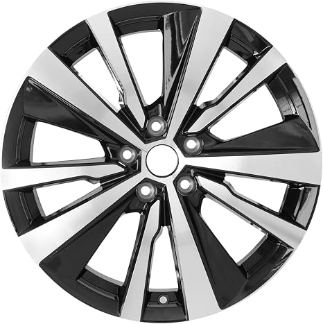 New Single 19x8 Inch 19 Inch 19" Premium Aluminum Alloy Wheel Rims Fit for 2019 2020 2021 2022 Nissan Altima SR, 62785, OE Stock Factory Replacement Rim, Machined Black