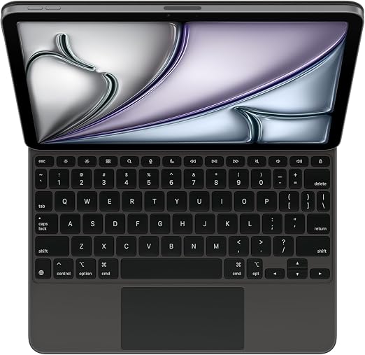 Apple Magic Keyboard: Keyboard and Case for iPad Air 11-inch (M2, M3, and M4) and iPad Air (4th and 5th Generation), US English — Black