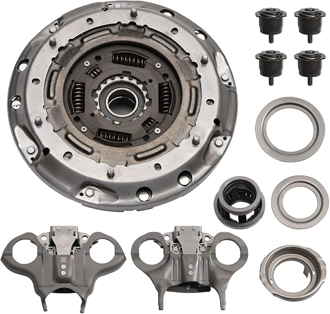Transmission Dual Clutch Fork Kit 6DCT250 DPS6, Compatible with Ford Focus Fiesta B-MAX EcoSport 2012-2019 602000800
