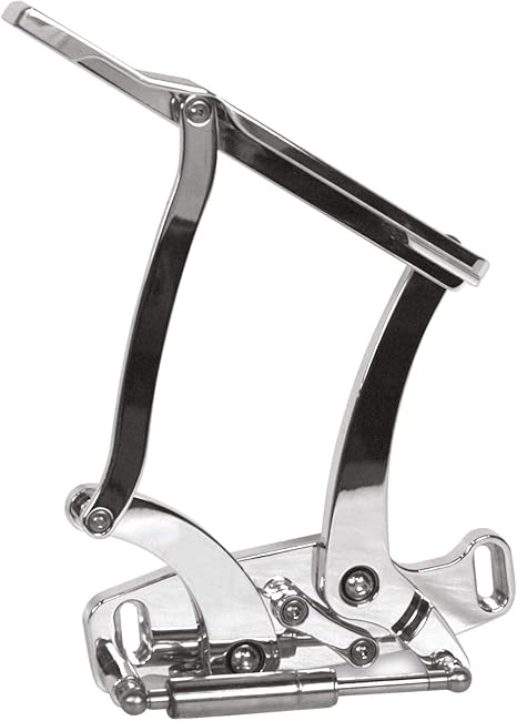 MS149-42P Billet Hood Hinges 1963-64 Chevy Impala Bright Polis