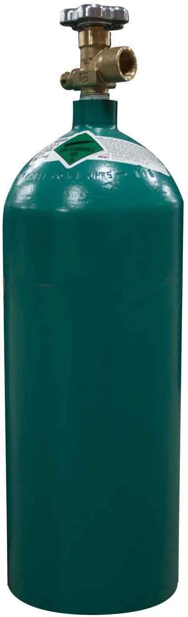 40 cu/ft 75% Argon 25% CO2 Welding Gas Cylinder Tank CGA 580 - FULL