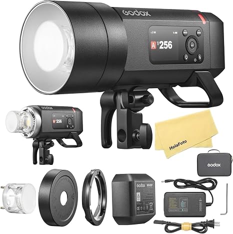 GODOX AD400 Pro II AD400Pro II AD400ProII 400Ws Outdoor Flash | 2.4G TTL 1/8000 HSS,0.01~1s Recycle Time,460 Full Power Flashes for Canon Sony Nikon Fuji Olympus Panasonic Etc Cameras