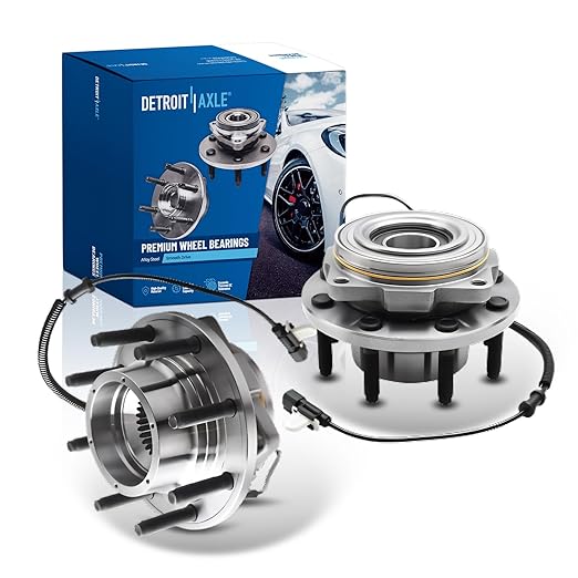 Detroit Axle - 4WD Front Wheel Bearing Hub for 11-16 Ford F-250 SD F-350 SD