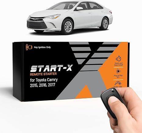 Start-X Car Remote Starter Kit for Toyota Camry (2015, 2016, 2017)