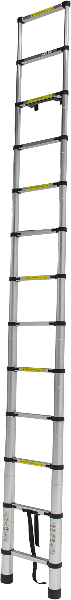 Lippert Components On-The-Go Ladder Telescoping Ladder for 5th Wheel RVs, Travel Trailers and Motorhomes