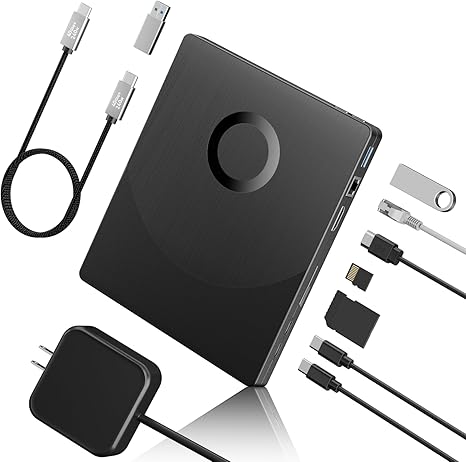 Versatile External Blu Ray Drive, Blu Ray Burner with HDMI/LAN