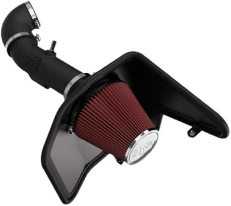 K&N Cold Air Intake System: High-Flow Air Filter, Increase Performance & Acceleration: Compatible with 2011-2015 Chervolet: Camaro, 63-3078