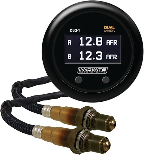 Innovate Motorsports Dlg-1 Dual Lambda Oxygen Gauge Kit